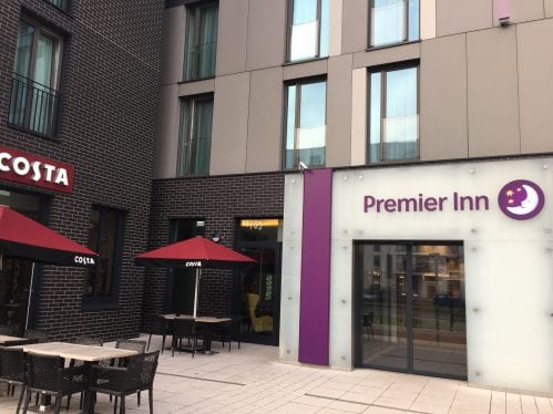 Hotel Premier Inn. em Frankfurt