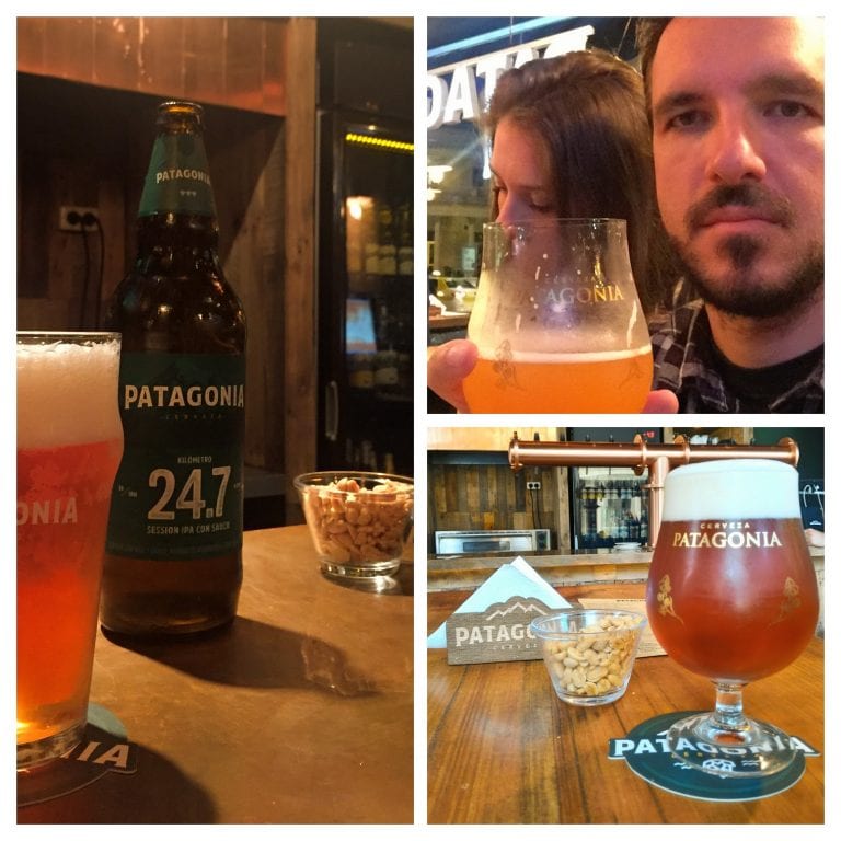 Patagonia Ciudad Vieja 1- Kilometro 24.7 Session IPA con Sauco 2 - Weisse 3 - Amber