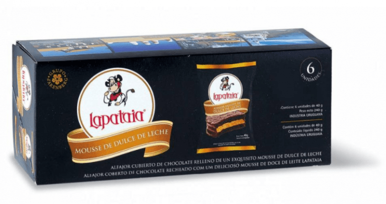 Caixa de alfajor Mousse Lapataia