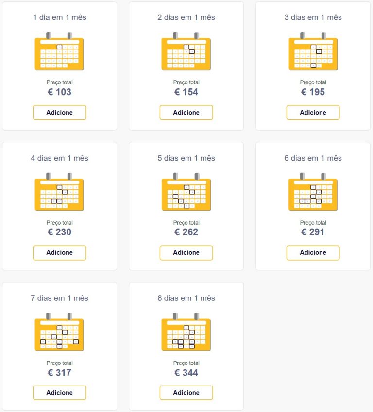 Eurail France Pass: Escolha o número de dias de viagem de trem