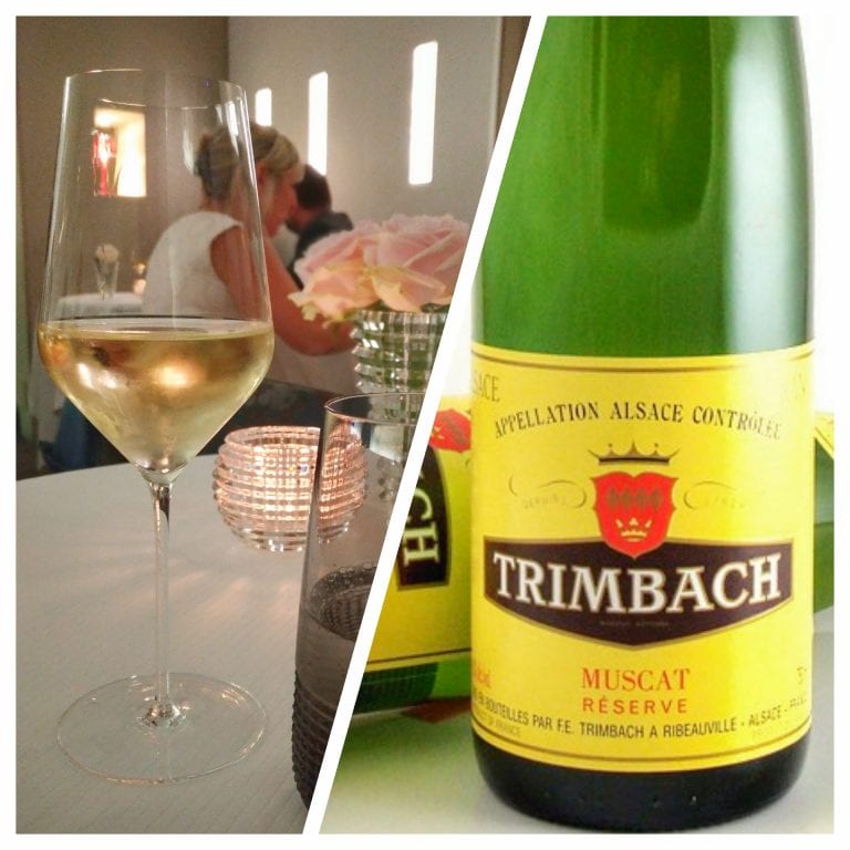 La Casserole: de aperitivo uma taça de Muscat 2015 Trimbach