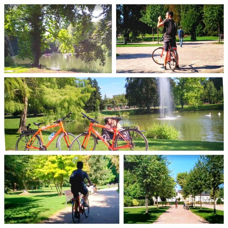 Bicicletas em Strasbourg: Aproveitando o Parc de L'Orangerie