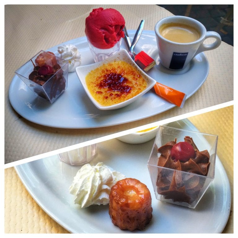 Le Gruber: sobremesa - Café Gourmand