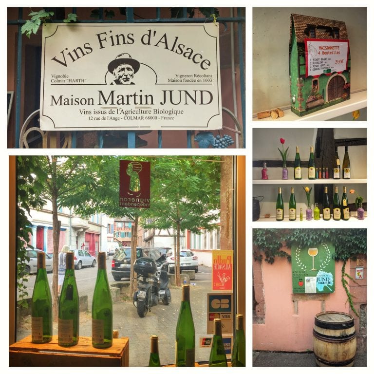Chez Cécile et Myriam: loja de vinhos Maison Martin Jund
