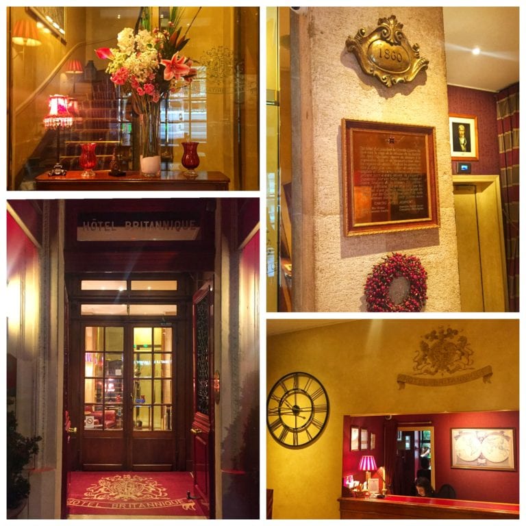 Hotel Britannique Paris: detalhes da decoração