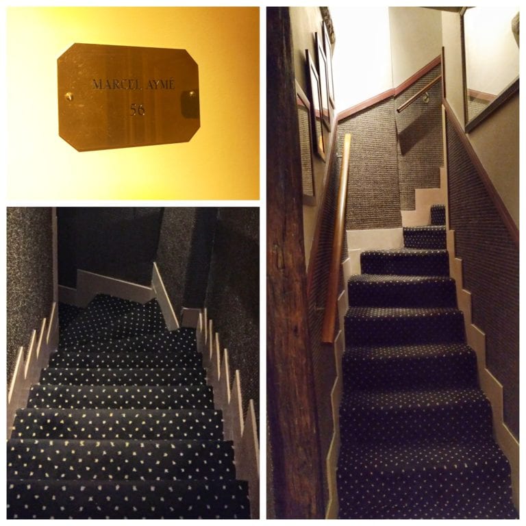 Le Relais Saint Germain: “escada particular” que dá acesso ao quarto