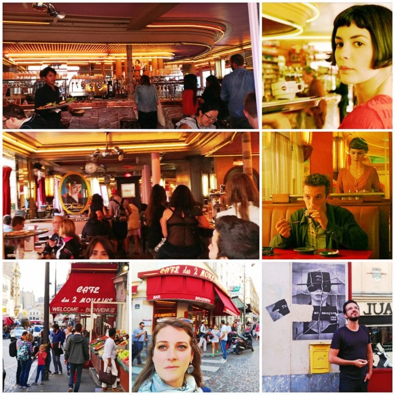 Café Deux Moulins - cenário do filme "O Fabuloso Destino de Amélie Poulain"