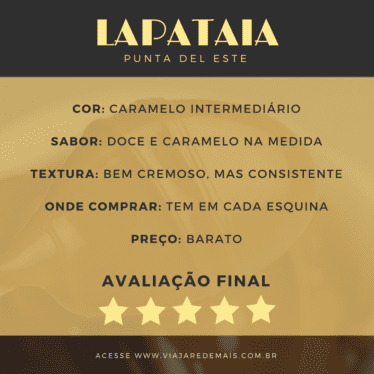 Doce de leite uruguaio: Lapataia