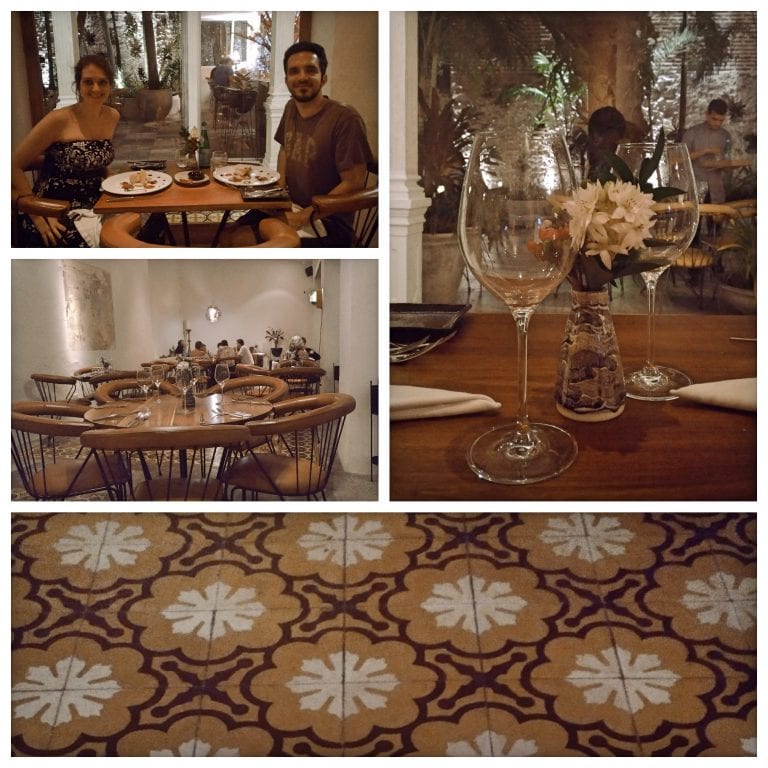 Carmen Cartagena: um restaurante de Chef com sabores caribenhos 3 Carmen Cartagena: um restaurante de Chef com sabores caribenhos - Carmen Cartagena salão e a nossa mesa