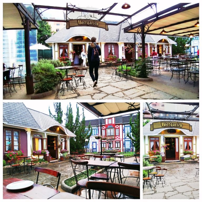 Como é a Vila St. Gallen em Teresópolis, a casa da Cervejaria Terezópolis 9 Vila St. Gallen - Biergarten