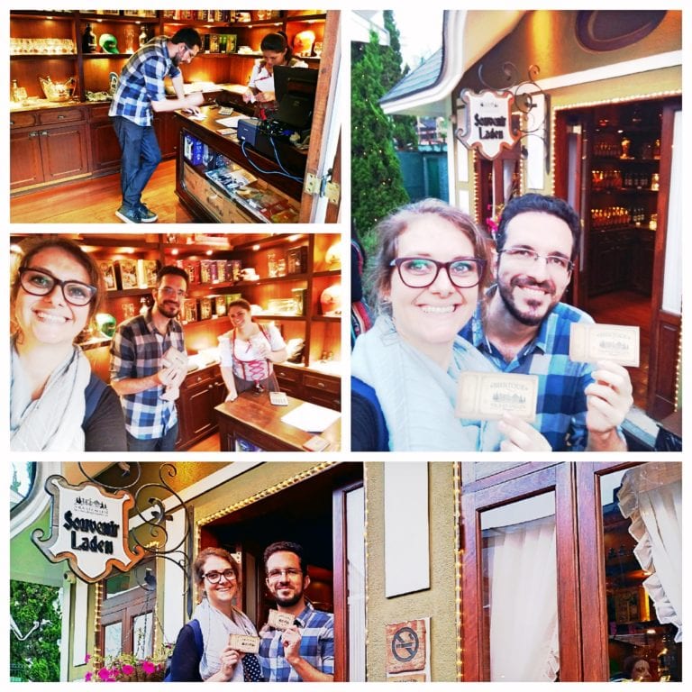 Como é a Vila St. Gallen em Teresópolis, a casa da Cervejaria Terezópolis 3 Vila St. Gallen - com os tickets do Bier Tour