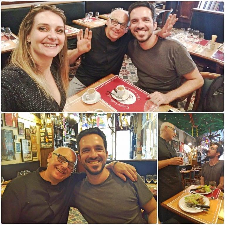 La Ravigote, em Paris: receitas 'de antigamente' em um autêntico restaurante de bairro 2 La Ravigote - atendimento maravilhoso do simpático dono