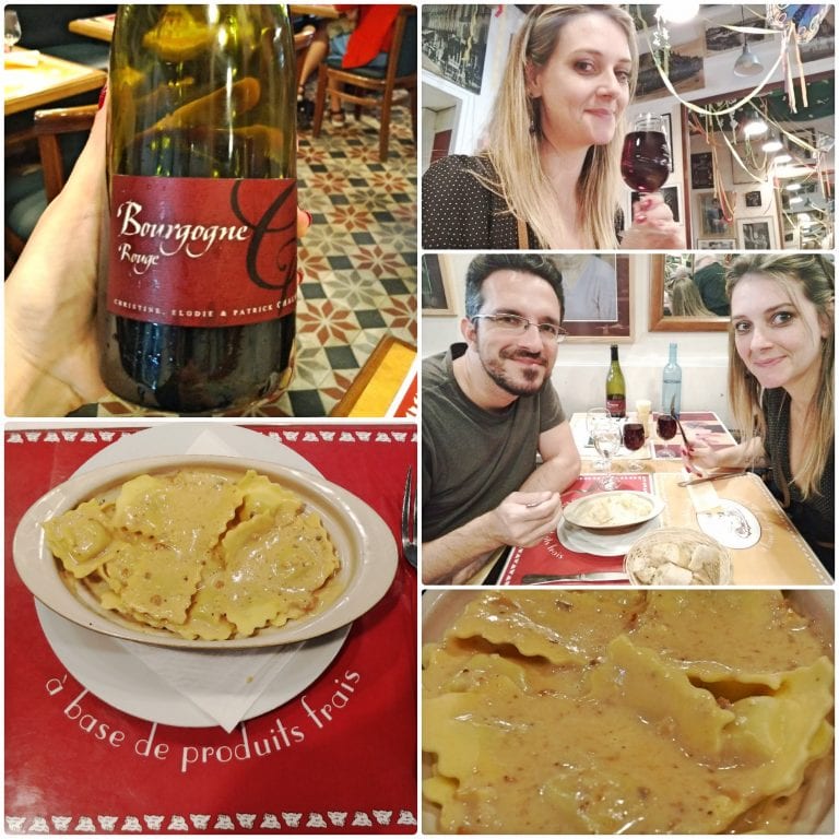 La Ravigote, em Paris: receitas 'de antigamente' em um autêntico restaurante de bairro 5 La Ravigote - entrada e o vinho da casa