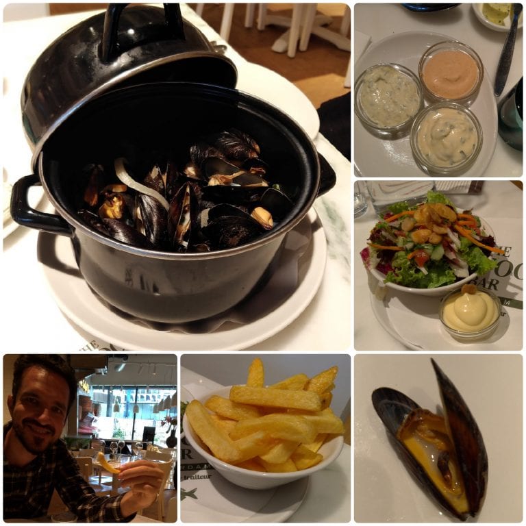 The Seafood Bar Utrecht - moules french e frites