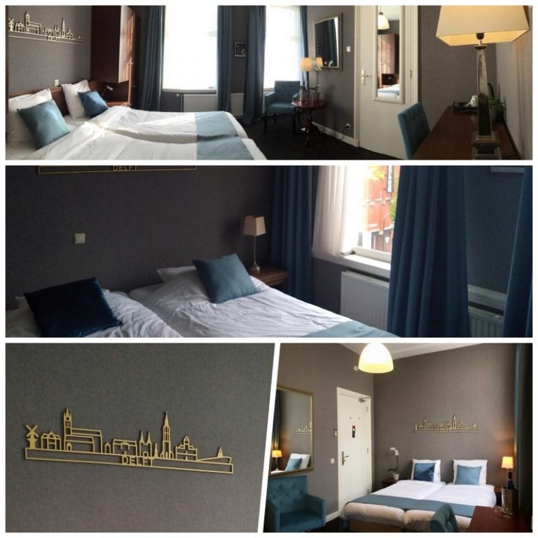 Nosso quarto no Hotel Johannes Vermeer Delft