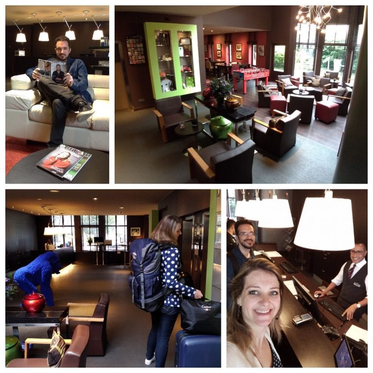 Onde ficar em Bruxelas: hospede-se com qualidade e preço justo no Martin's Brussels Hotel 3 Check in e detalhes do lobby