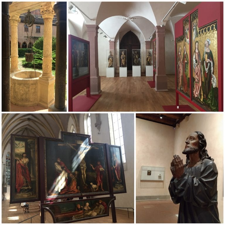 Musée Unterlinden: interior e o Retábulo de Isenheim