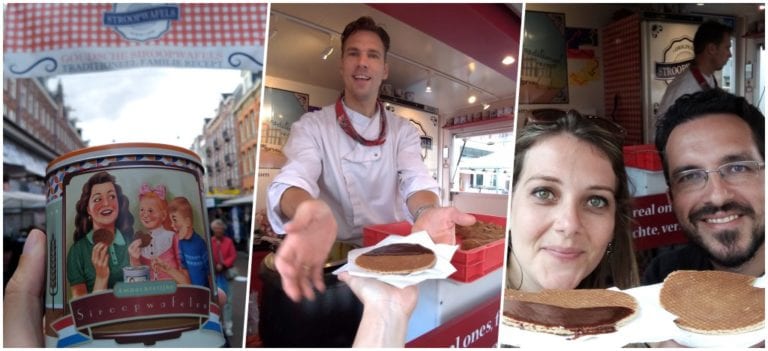 Rudi's Original Stroopwafels: feito na hora e servido ainda quente