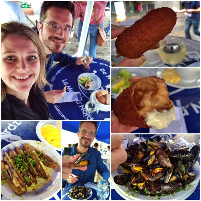 Noordzee: restaurante de frutos do mar super popular e frequentado pelos locais