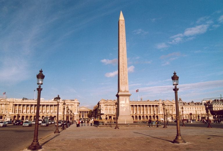 Obelisco da bela Place de la Concorde