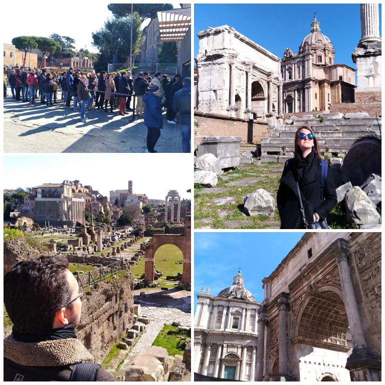 Visita ao Fórum Romano com o Roma Pass