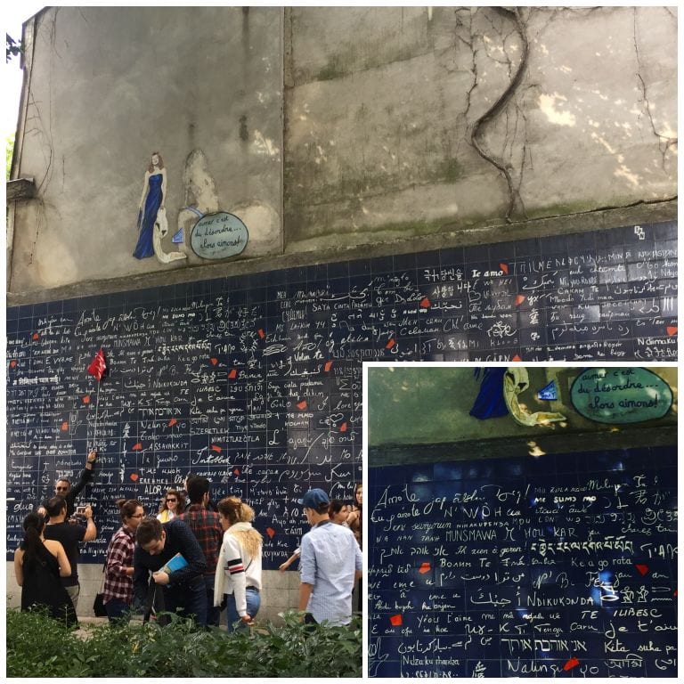 O que fazer em Paris: roteiro de 5 dias (ou mais) na capital da França 25 Le Mur des Je t'aime