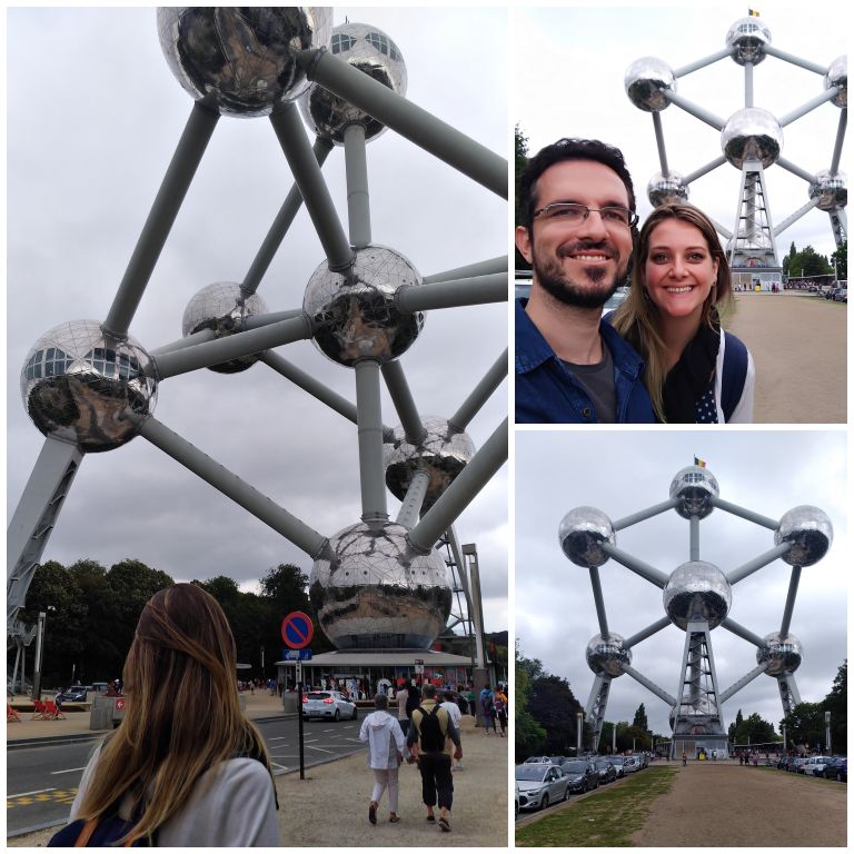 Conhecendo o Atomium por fora