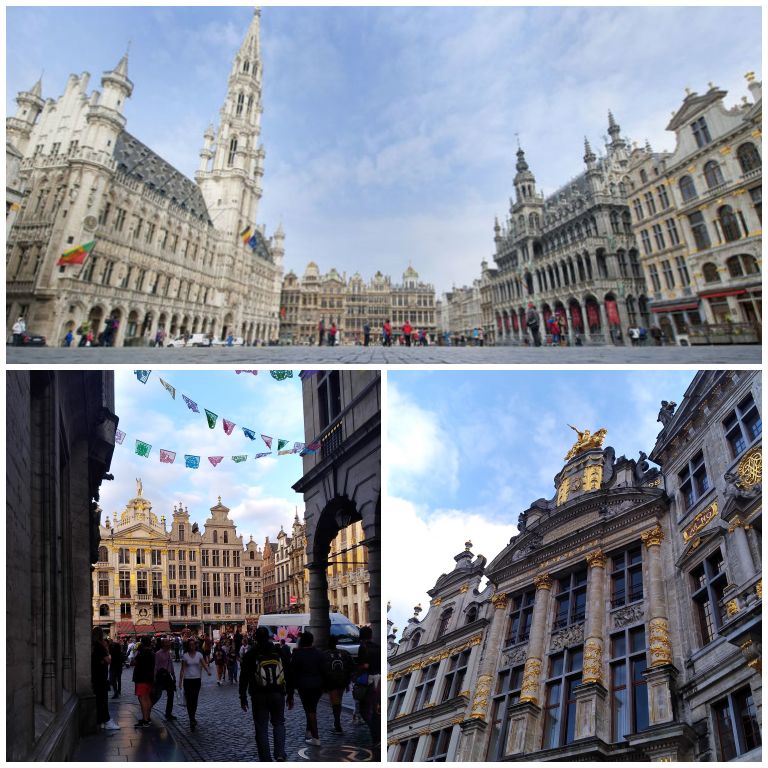 Grand Place de Bruxelas - praça mais importante da cidade