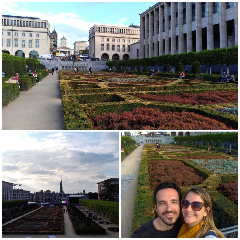 Mont des Arts: jardins e bela vista da cidade