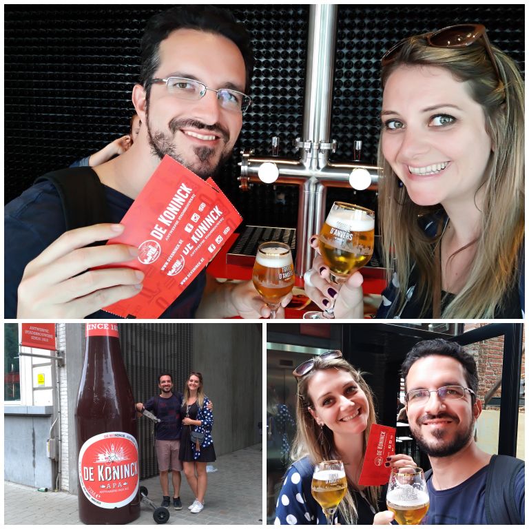 Visita a cervejaria De Koninck na Antuérpia