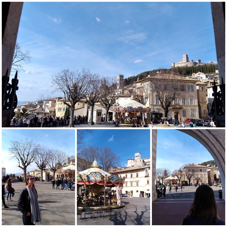  Piazza Santa Chiara em Assis