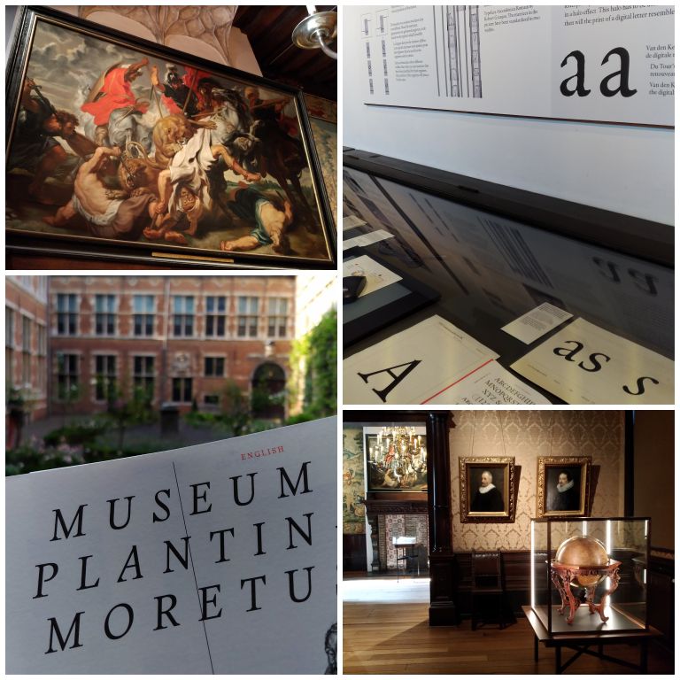 Um pouco do acervo do museu Plantin Moretus