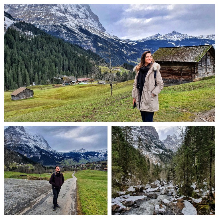 Paisagens de tirar o fôlego da vila alpina de Grindelwald, na Suíça