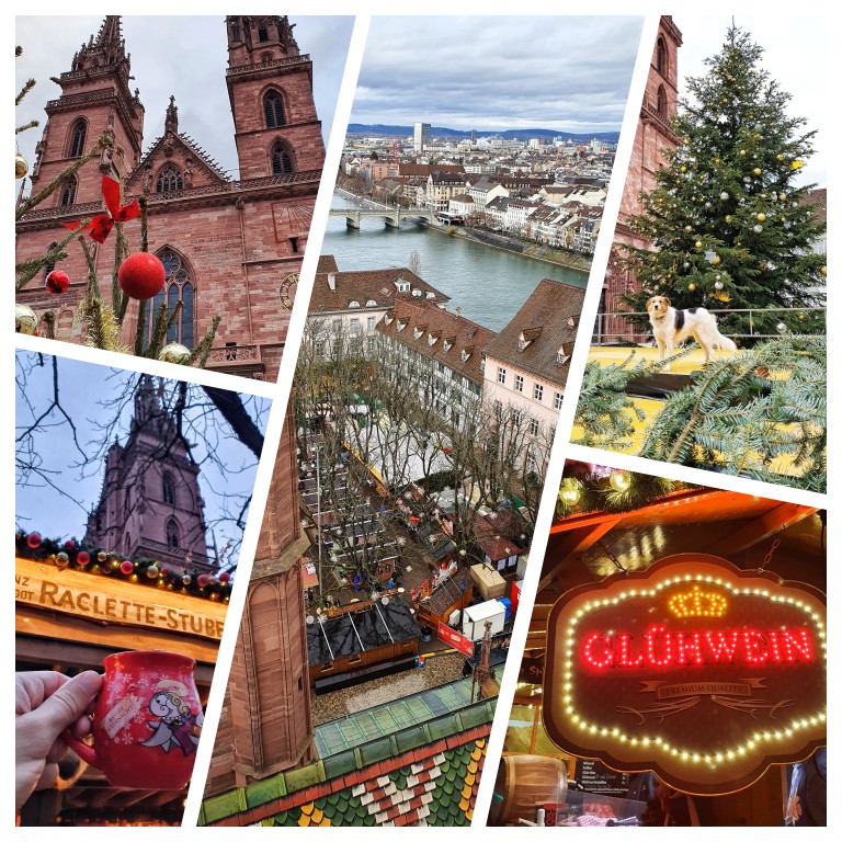 Mercado de Natal na Münsterplatz, aos pés da Catedral