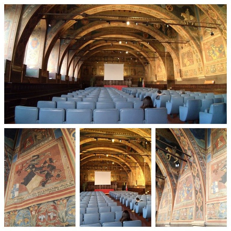 Sala dei Notari, no interior do Palazzo dei Priori