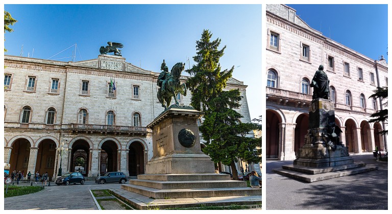 Piazza Italia em Perugia