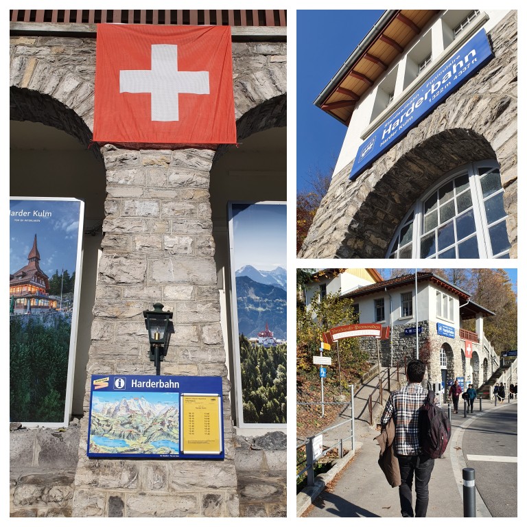 Harderbahn: estação de funicular