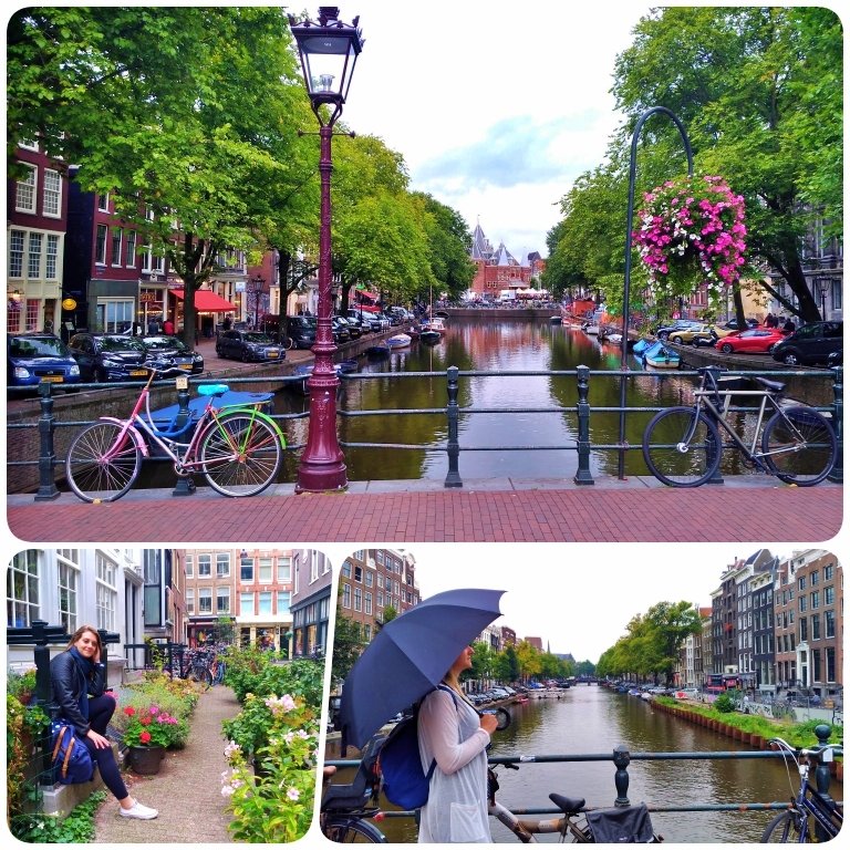 Amsterdam: passeando pelos canais do Jordaan em um dia de chuva