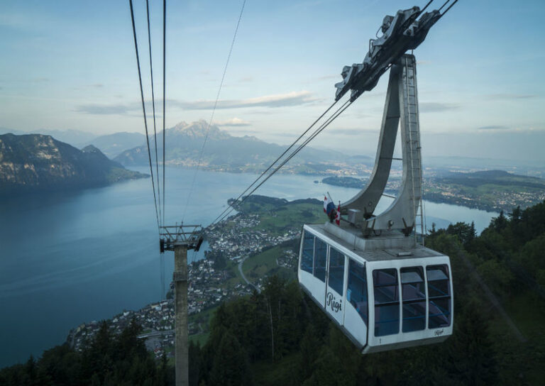 Bondinho de Rigi Kaltbad até Weggis 