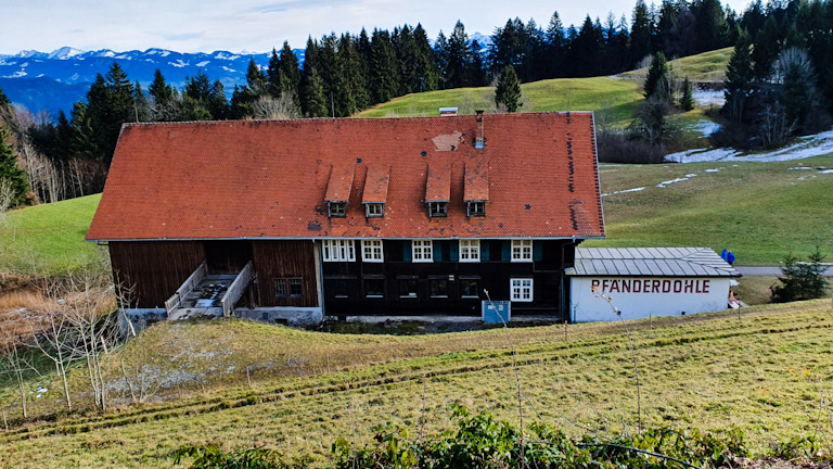 Pfänderdohle: restaurante que fica aberto o ano todo