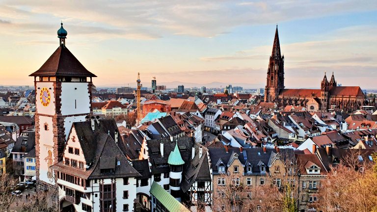 Vista da Schlossberg | O que fazer em Freiburg