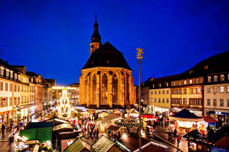 Heidelberg | Mercados de Natal da Alemanha (Foto: Tobias Schwerdt ©Heidelberg Marketing GmbH)