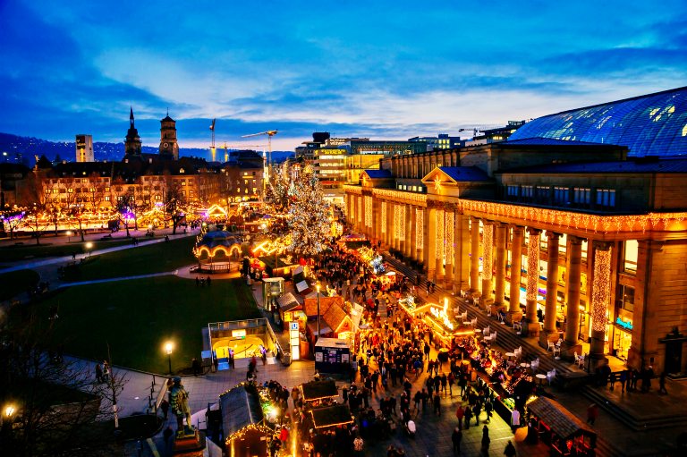 Stuttgart | Mercados de Natal da Alemanha (Foto: Thomas Niedermueller)