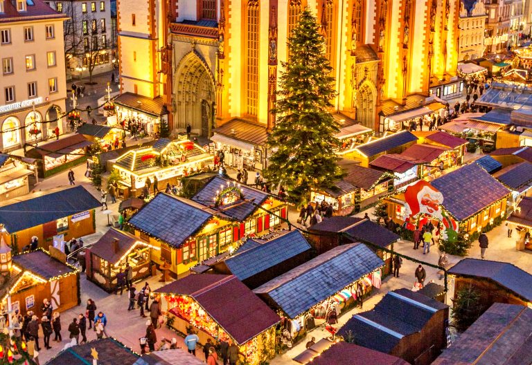 Weihnachtsmarkt Würzburg | Mercado de Natal de Würzburg (créditos: wuerzburg.de)