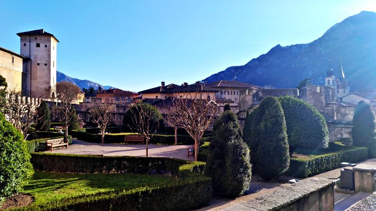 O que fazer em Trento: roteiro de 1 dia na cidade de melhor qualidade de vida da Itália 56 Jardins do Castello di Buonconsiglio | O que fazer em Trento