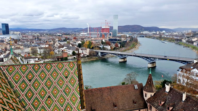 Vista da torre da Catedral de Basel | O que fazer em Basel