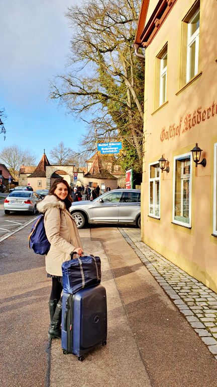 Entrando na cidade murada pelo Rödertor | O que fazer em Rothenburg