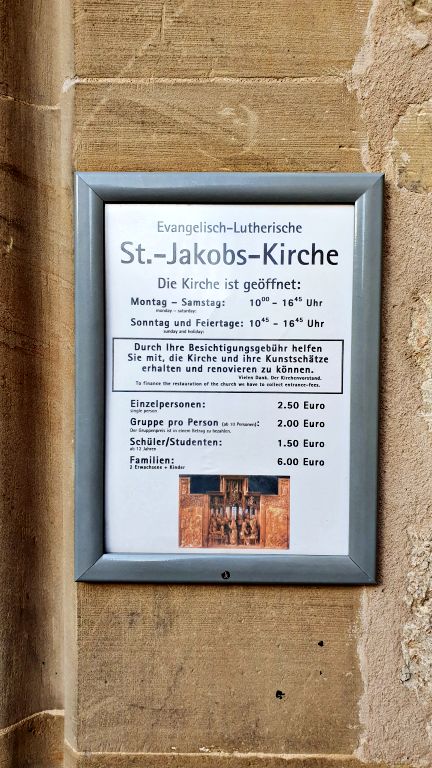  St Jakobskirche: Igreja de São Jacó  | O que fazer em Rothenburg ob der Tauber