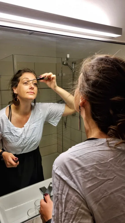 Onde ficar em Rüdesheim am Rhein, no vale do Reno: conheça o familiar e renovado Hotel Trapp 22 Banheiro do quarto do Hotel Trapp | Onde ficar em Rüdesheim am Rhein